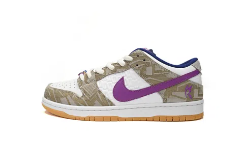 Nike SB Dunk Low White/Blue/Purple