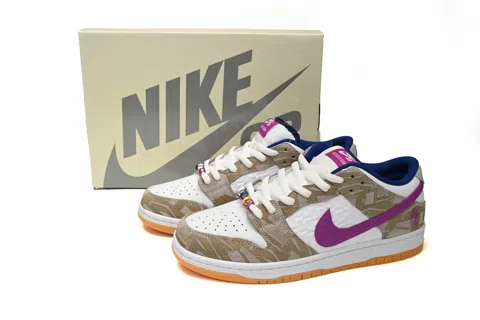 Nike SB Dunk Low White/Blue/Purple – photo 7