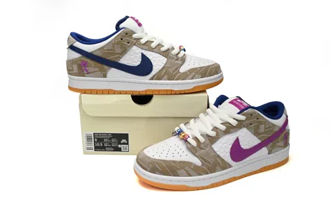 Nike SB Dunk Low White/Blue/Purple – photo 8