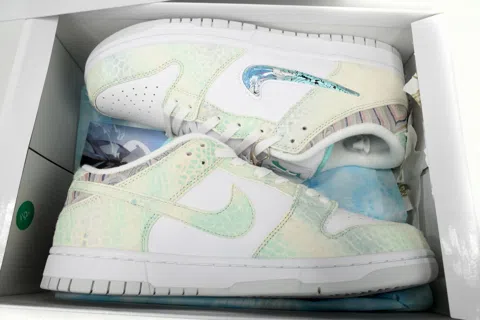 Nike Dunk Low Blue/Gold – photo 11
