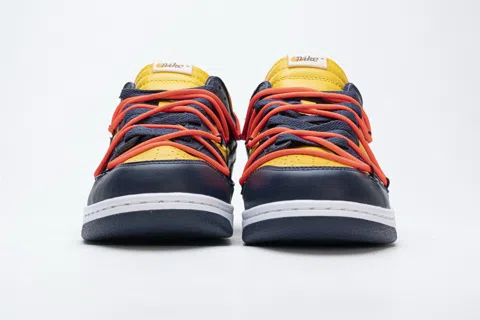 Nike Dunk Low Navy/Yellow – photo 4