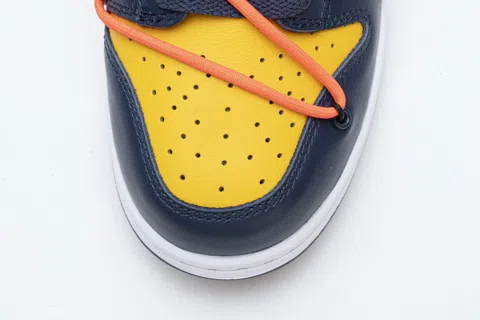 Nike Dunk Low Navy/Yellow – photo 11