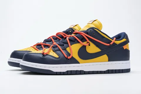 Nike Dunk Low Navy/Yellow