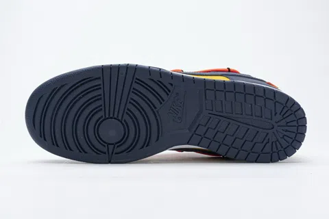 Nike Dunk Low Navy/Yellow – photo 8