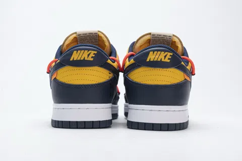 Nike Dunk Low Navy/Yellow – photo 6