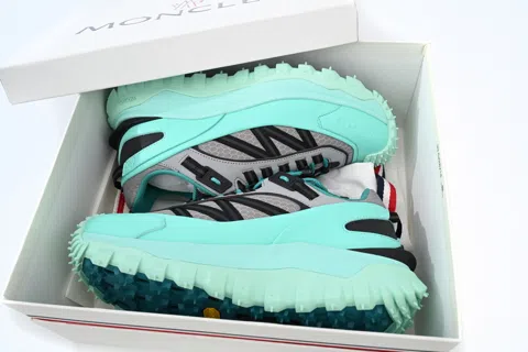 Moncler Trailgrip Black/Light Green – photo 10