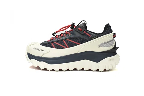 Moncler Trailgrip Black/White/Red