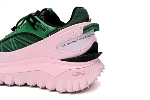 Moncler Trailgrip Green/Pink – photo 7