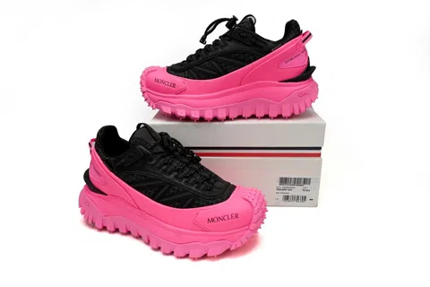 Moncler Trailgrip Black/Pink – photo 9