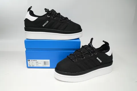 Moncler x adidas Campus Black/White – photo 8