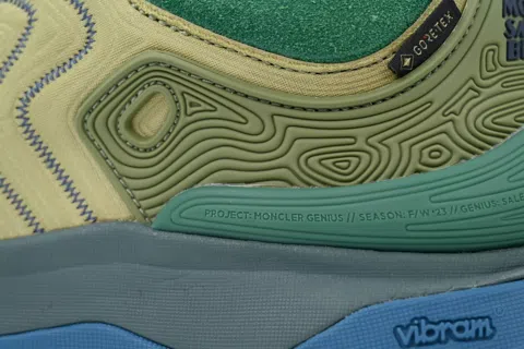 Moncler Trailgrip Blue/Green – photo 5
