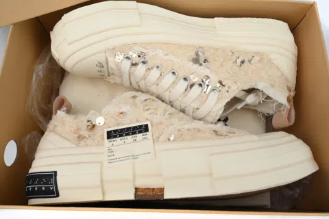 xVESSEL G.O.P. Lows White/Gold Sequin – photo 7