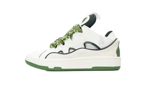 Lanvin Curb White/Green