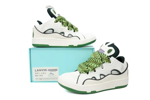 Lanvin Curb White/Green – photo 6