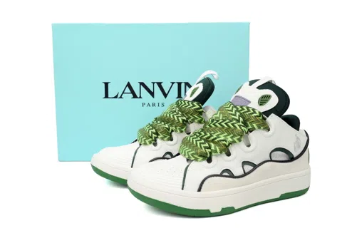 Lanvin Curb White/Green – photo 7