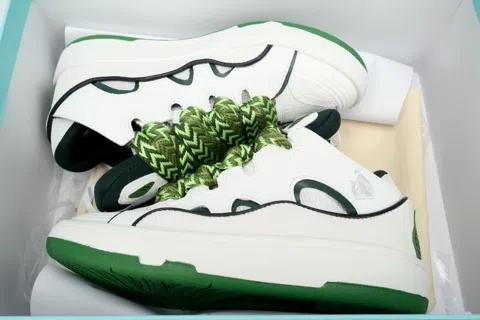 Lanvin Curb White/Green – photo 8