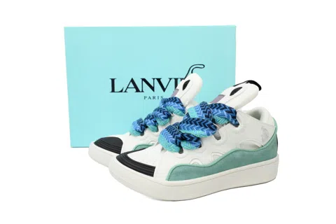 Lanvin Curb White/Blue – photo 6