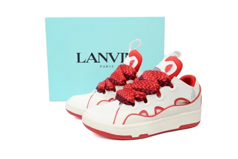Lanvin Curb White/Red – photo 6