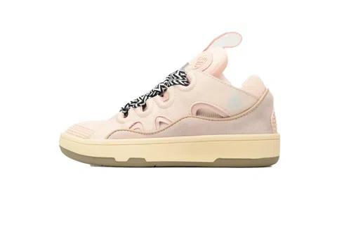 Lanvin Curb White/Pink