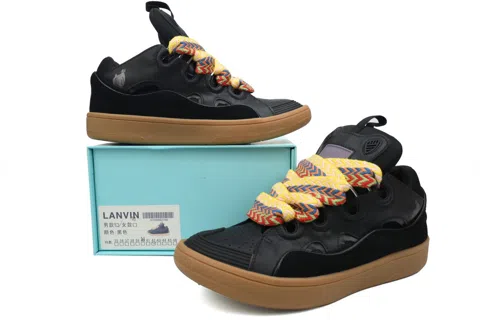 Lanvin Curb Black/Yellow – photo 6