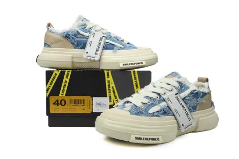 Smilerepublic Sneakers Denim – photo 7
