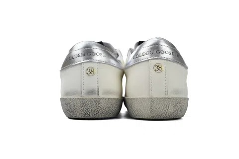 Golden Goose Super-Star Silver Heel Silver Star – photo 3