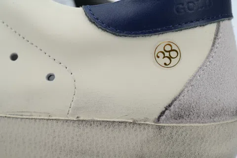 Golden Goose Super-Star Dark Blue Heel – photo 5