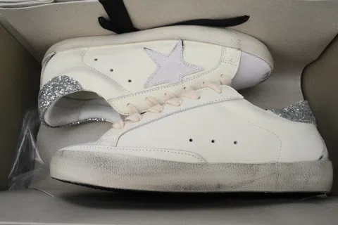 Golden Goose Super-Star Sparkling Silver Heel – photo 8