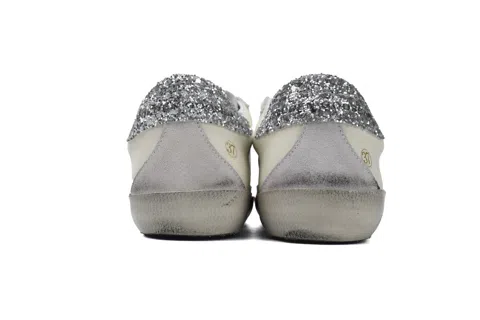 Golden Goose Super-Star Sparkling Silver Heel – photo 3