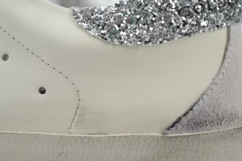Golden Goose Super-Star Sparkling Silver Heel – photo 5