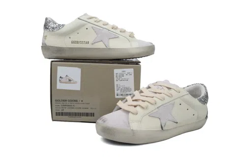 Golden Goose Super-Star Sparkling Silver Heel – photo 6