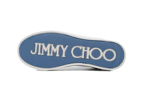 Jimmy Choo Palma Maxi s Jimmy Choo Palma Maxi Blue Canvas Platform Tra – photo 4