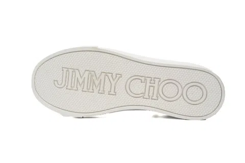 Jimmy Choo Palma Maxi s Jimmy Choo Palma Maxi White Canvas Platform Tr – photo 4