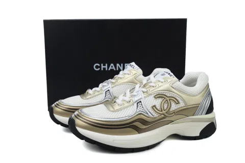 Chanel Running Shoes Khaki – photo 7