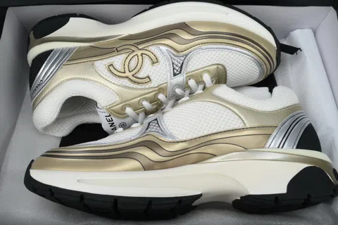 Chanel Running Shoes Khaki – photo 8