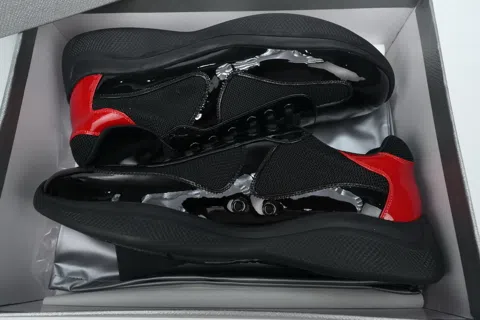 Prada Sneakers Black/Red – photo 8