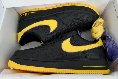 Kobe Bryant x Nike Air Force 1 Low Lakers Away - Numbered – photo 8