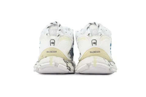 Balenciaga Runner Graffiti - White Blue – photo 3