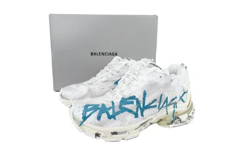Balenciaga Runner Graffiti - White Blue – photo 6