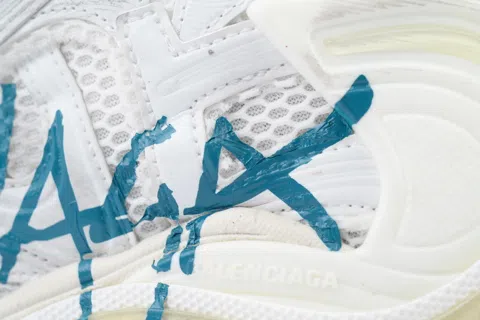 Balenciaga Runner Graffiti - White Blue – photo 5