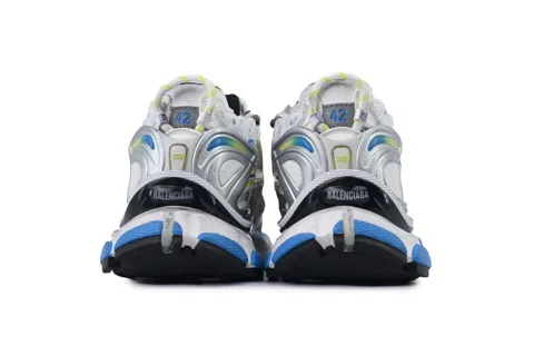 Balenciaga Runner White Yellow Blue – photo 3