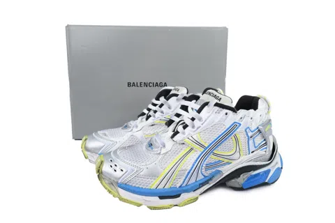 Balenciaga Runner White Yellow Blue – photo 6