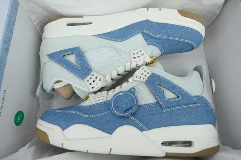Air Jordan 4 Worn Blue Denim – photo 8