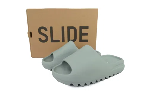 Yeezy Slide Light Grey/Green – photo 6