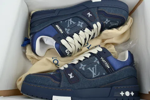 Louis Vuitton Trainer Navy Denim – photo 8