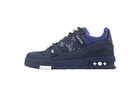 Louis Vuitton Trainer Navy Denim