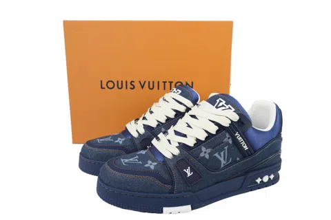Louis Vuitton Trainer Navy Denim – photo 6