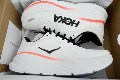 HOKA Bondi 9 Black White Red – photo 3
