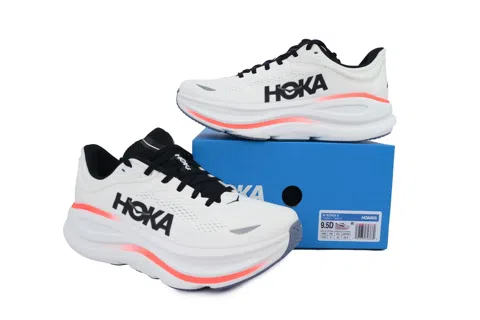 HOKA Bondi 9 Black White Red – photo 8