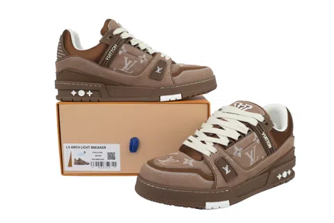 Louis Vuitton Trainer Brown Denim – photo 7